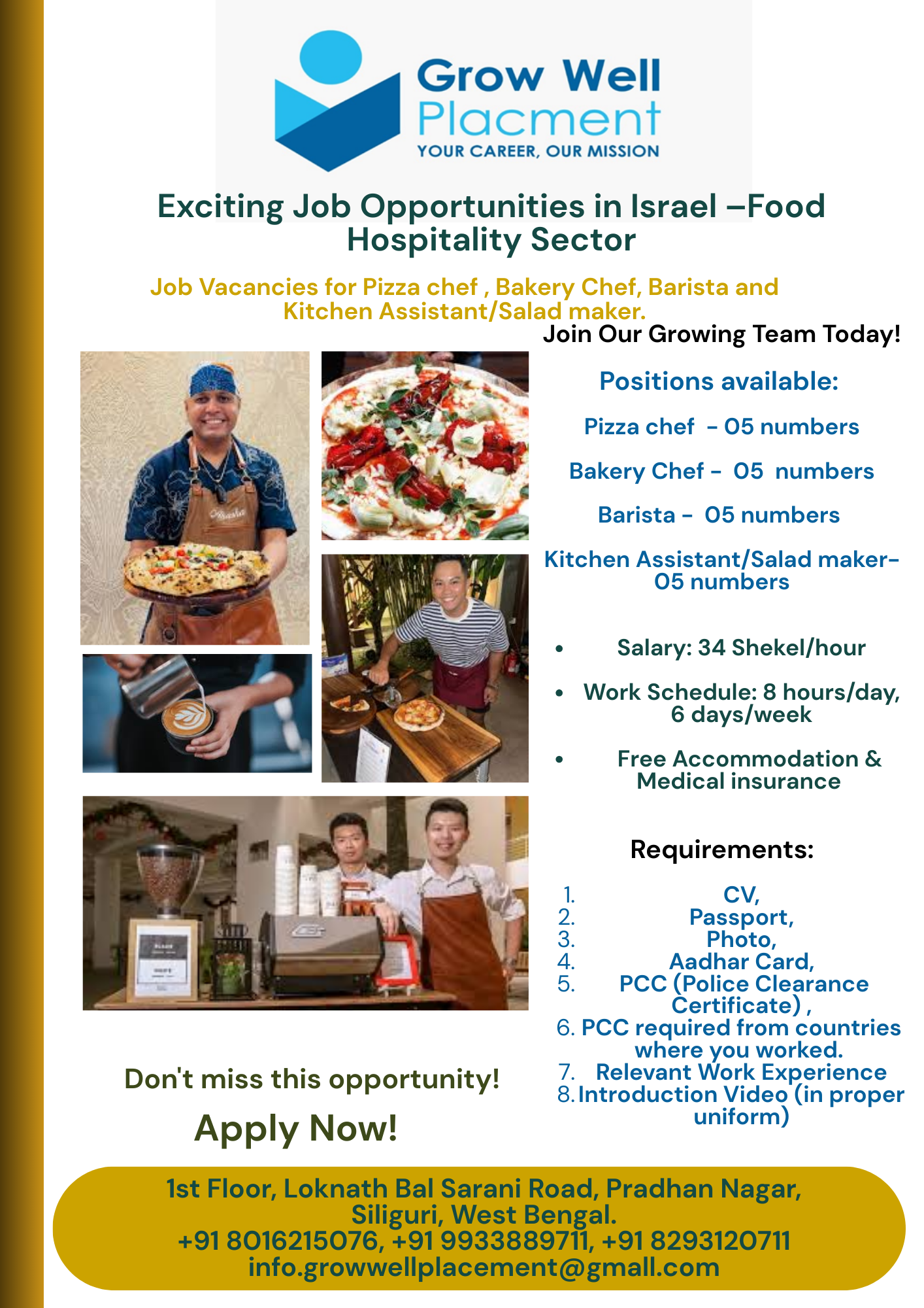 Culinary Career Abroad